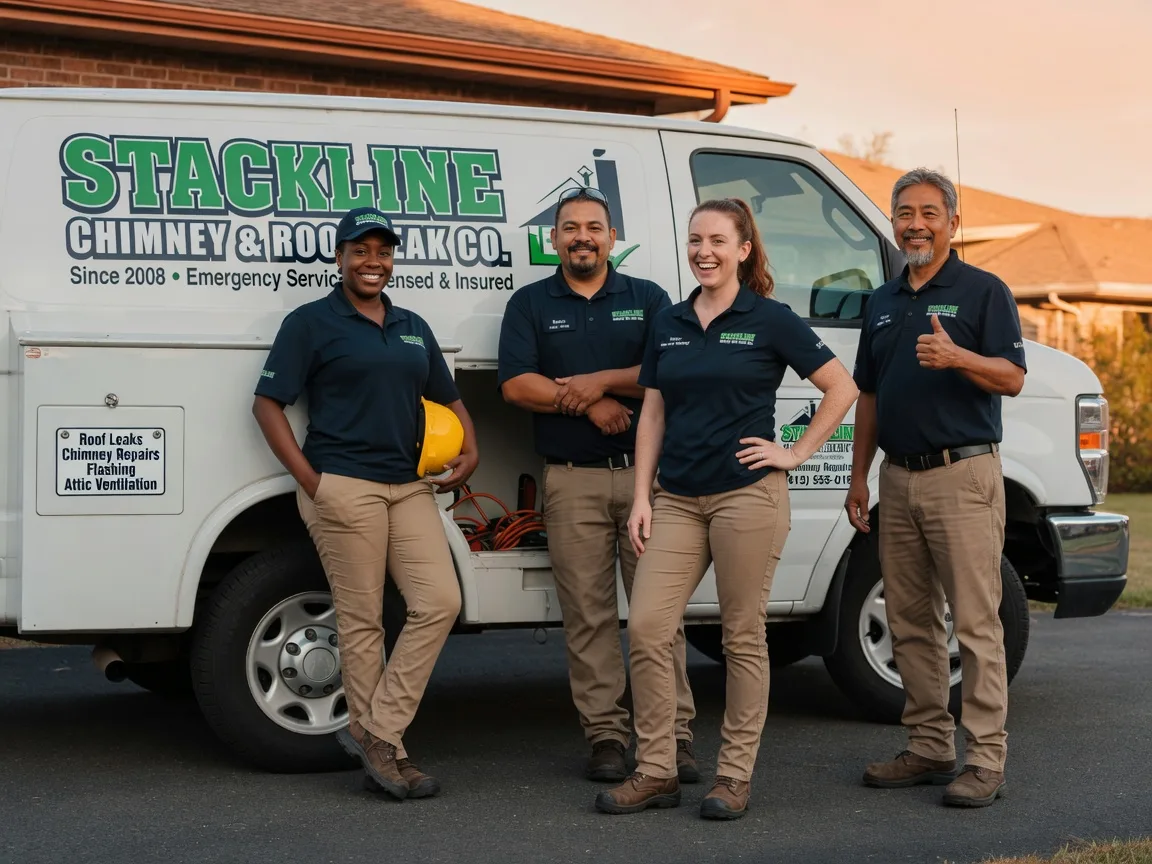 Chimney flashing repair company in Durham, KS